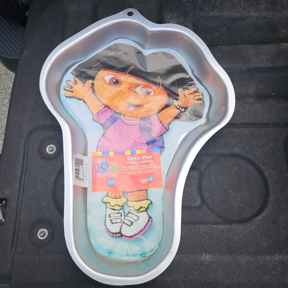 Wilton Dora the Explorer Cake‎ Pan 2003 Vintage Baking Mold Nick Jr